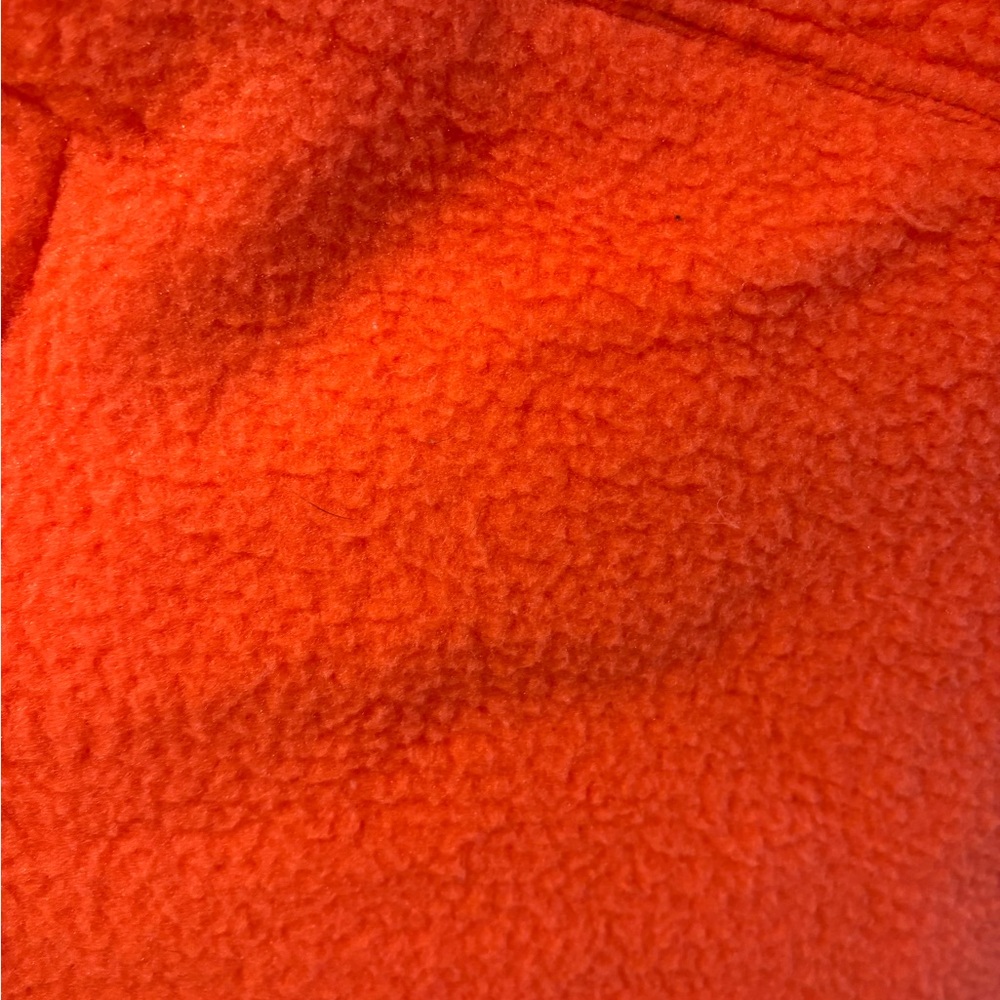 FP Movement by Free People Orange Fleece Bib Jumpsuit - Picture 2 of 6
